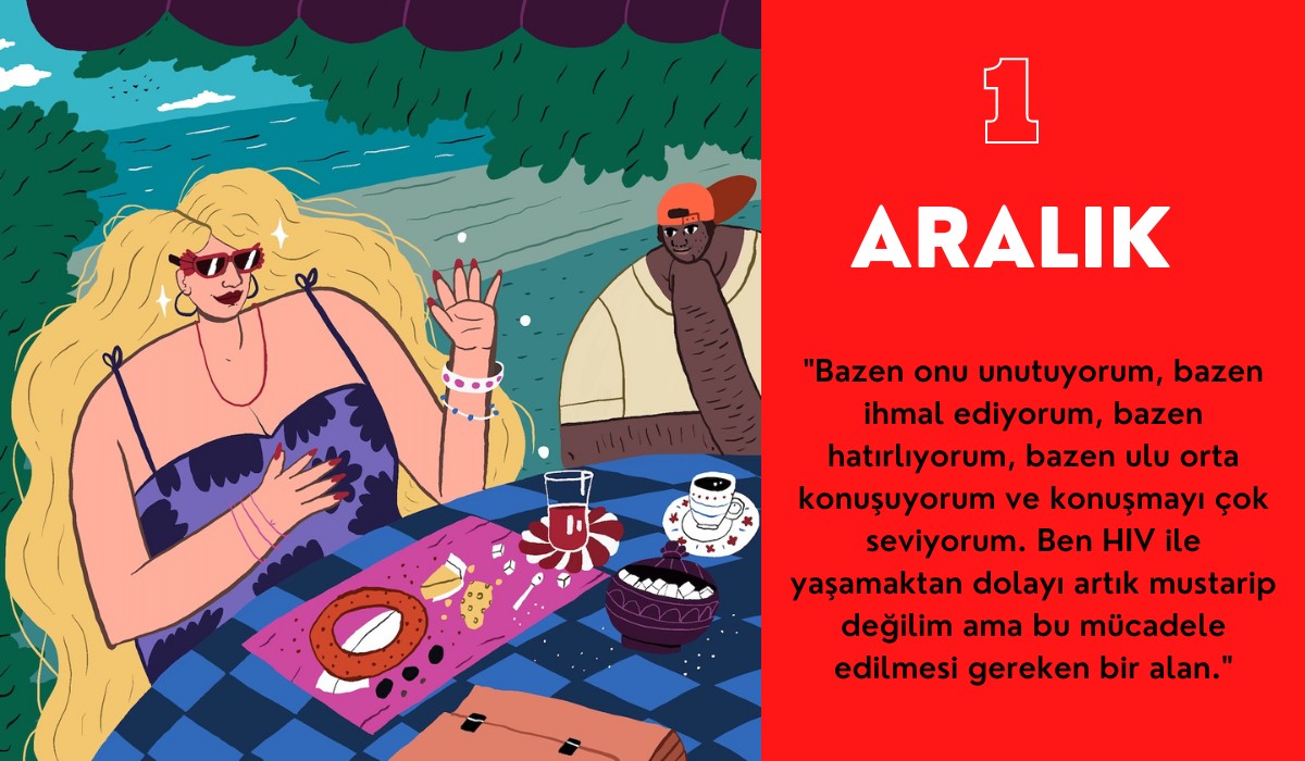 1 Aralık: “Diğer HIV ile yaşayanlara ulaşmak istiyorum” Kaos GL - LGBTİ+ Haber Portalı