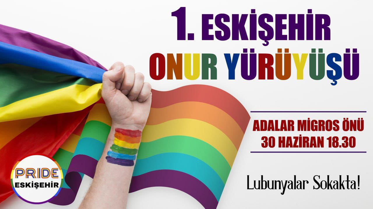 1. Eskişehir Onur Yürüyüşü geliyor Kaos GL - LGBTİ+ Haber Portalı