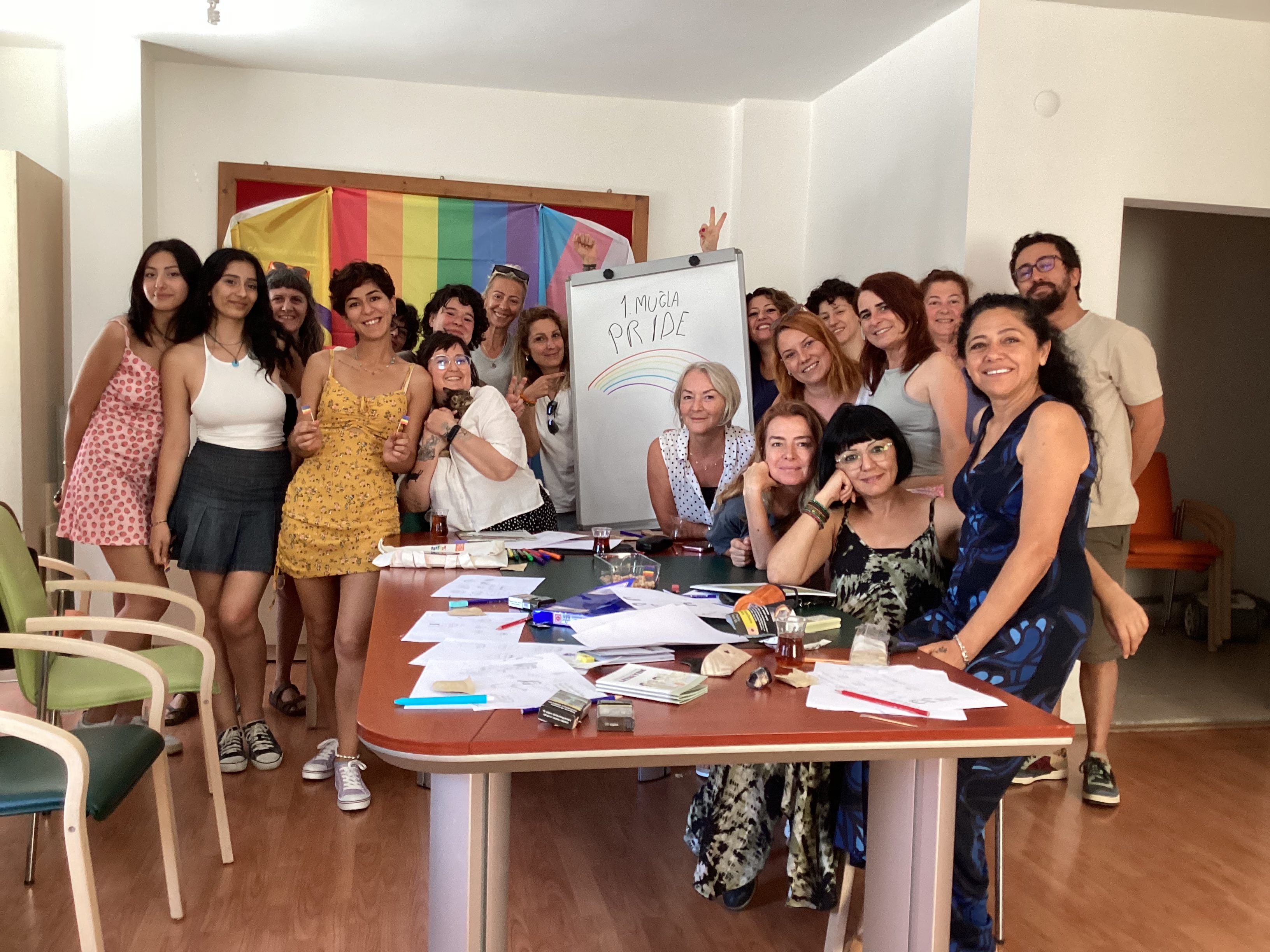 1.Muğla Pride yaşandı Kaos GL - LGBTİ+ Haber Portalı