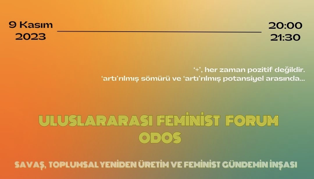 11. Uluslararası Feminist Forum 9 Kasım’da başlıyor! Kaos GL - LGBTİ+ Haber Portalı