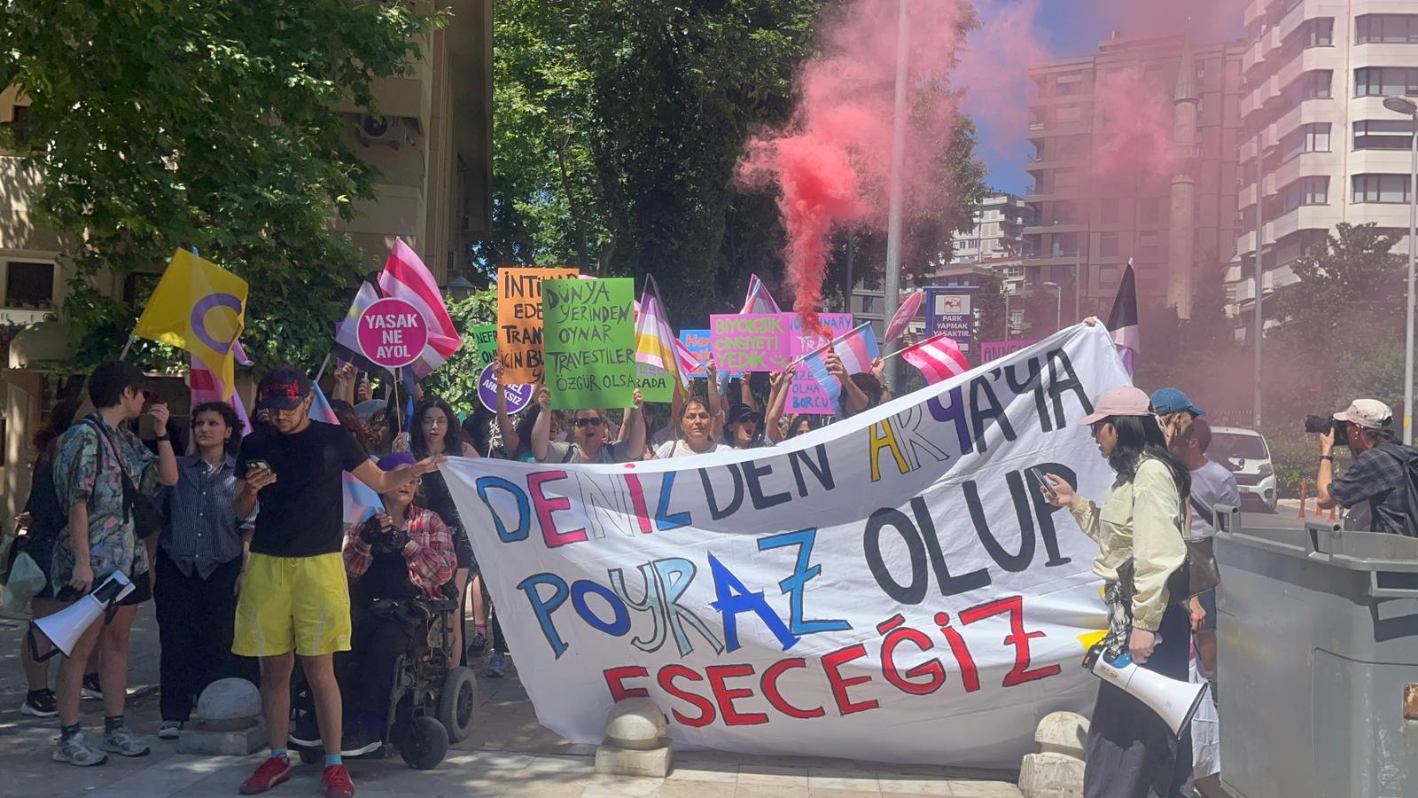 12th Trans Pride March held in Istanbul despite bans | Kaos GL - News Portal for LGBTI+ News