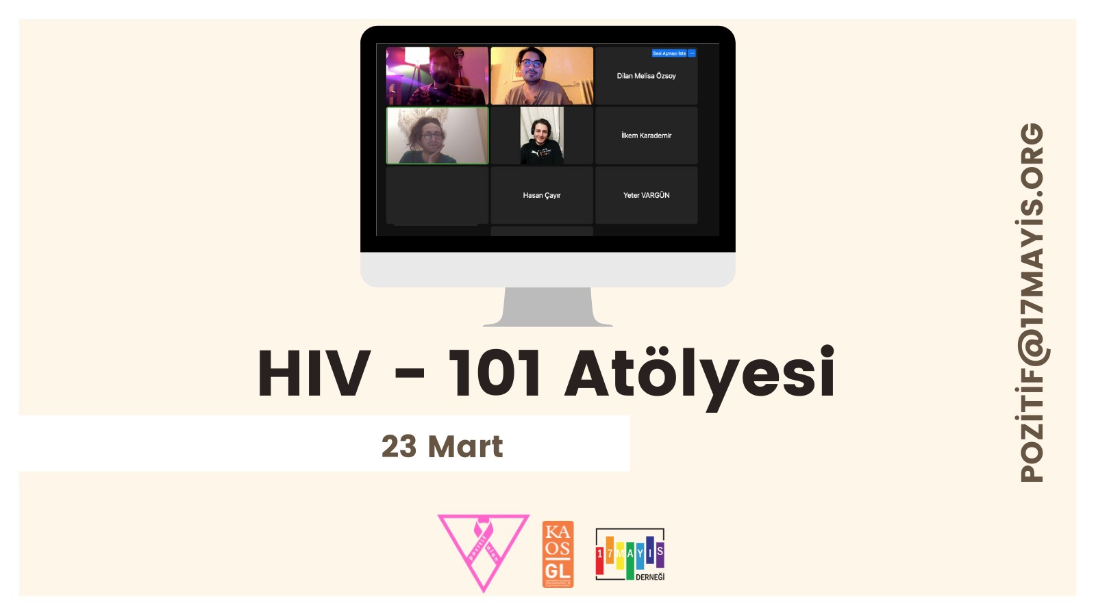 17 Mayıs Derneği HIV 101 Atölyesi’ni tamamladı | Kaos GL - LGBTİ+ Haber Portalı Haber