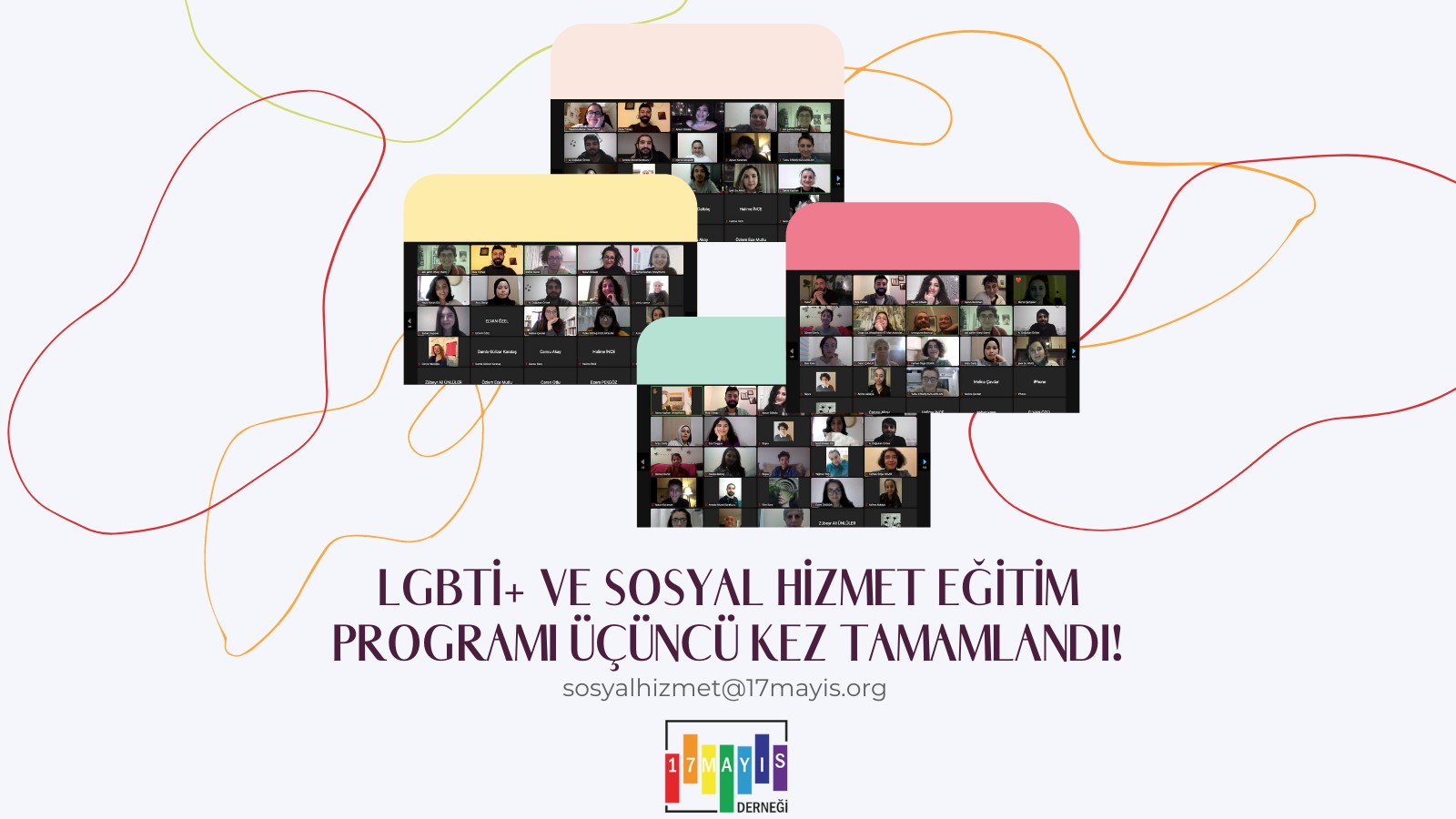 17 Mayıs Derneği LGBTİ+ ve Sosyal Hizmet Eğitimi’ni 3. kez tamamladı Kaos GL - LGBTİ+ Haber Portalı