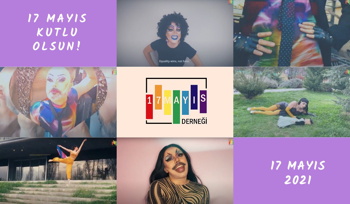 17 Mayıs Derneği’nden sanatçılarla 17 Mayıs kutlaması! | Kaos GL - LGBTİ+ Haber Portalı
