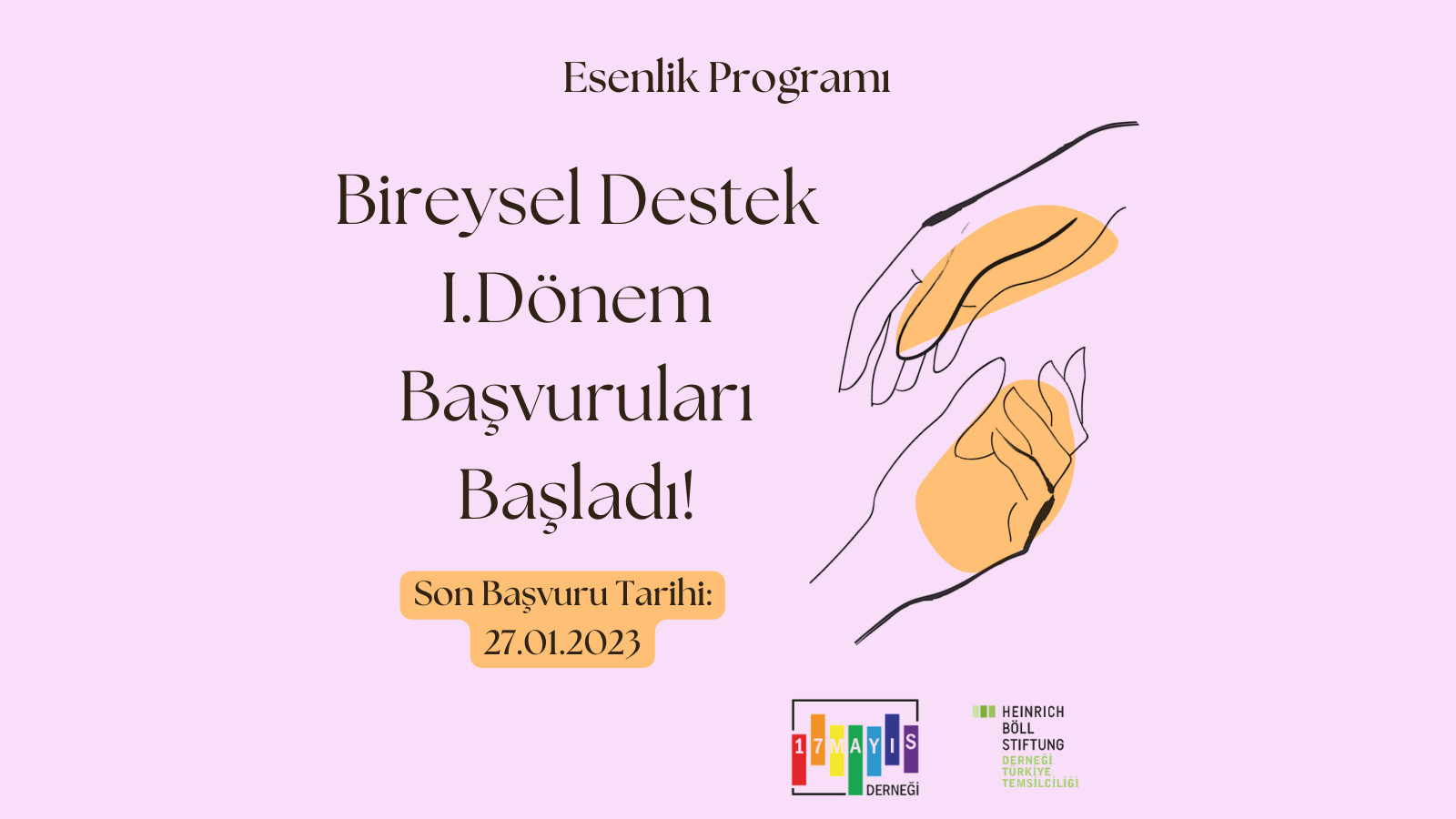17 Mayıs’ın bireysel destek başvuruları başladı Kaos GL - LGBTİ+ Haber Portalı