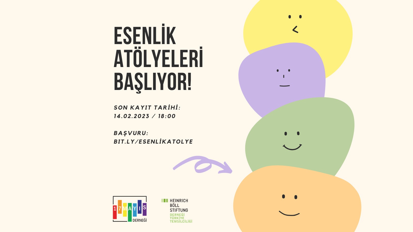 17 Mayıs’ın Esenlik Atölyeleri başvuruya açıldı Kaos GL - LGBTİ+ Haber Portalı