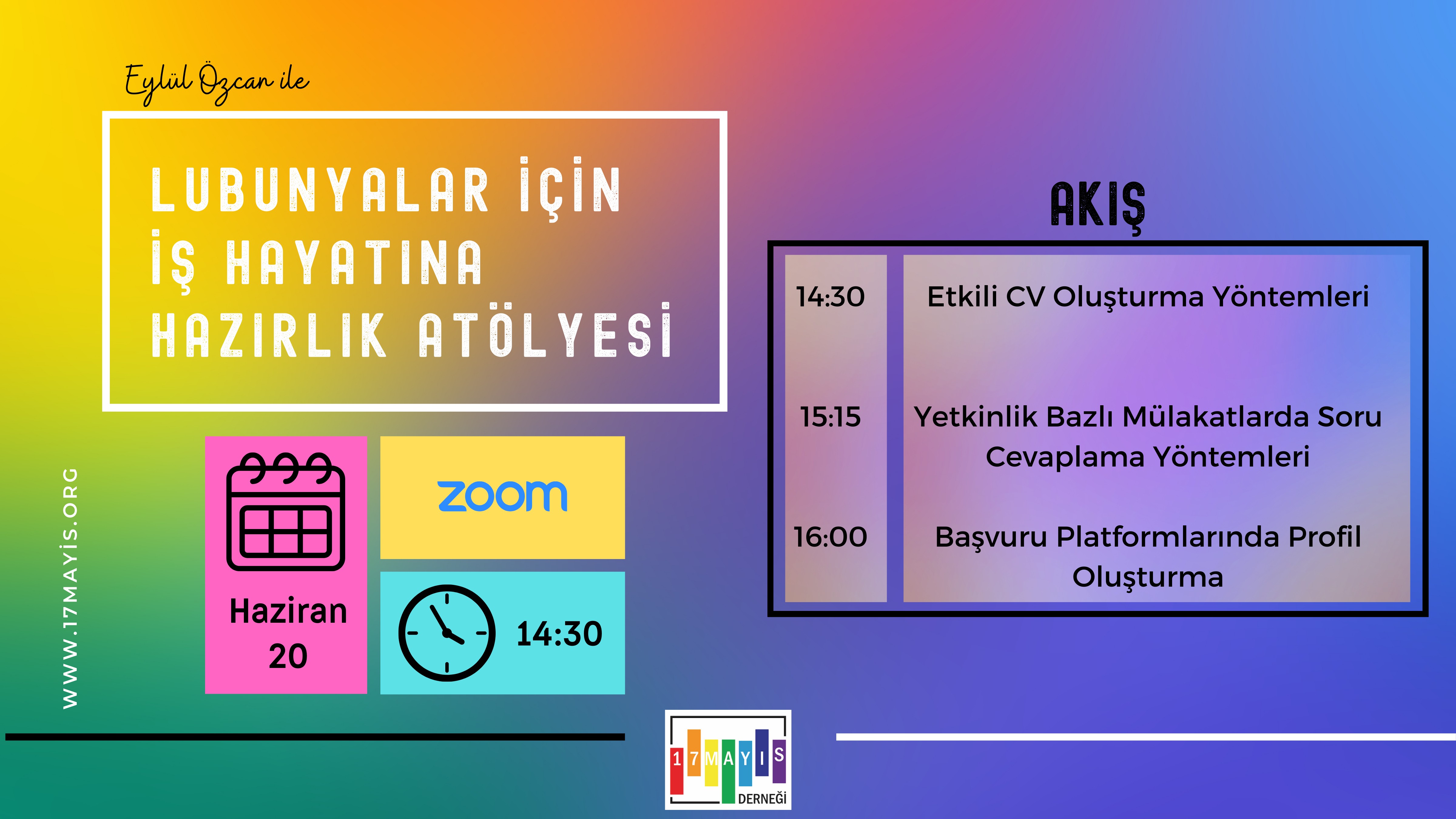 17 Mayıs’tan Lubunyalar İçin İş Hayatına Hazırlık Atölyesi | Kaos GL - LGBTİ+ Haber Portalı