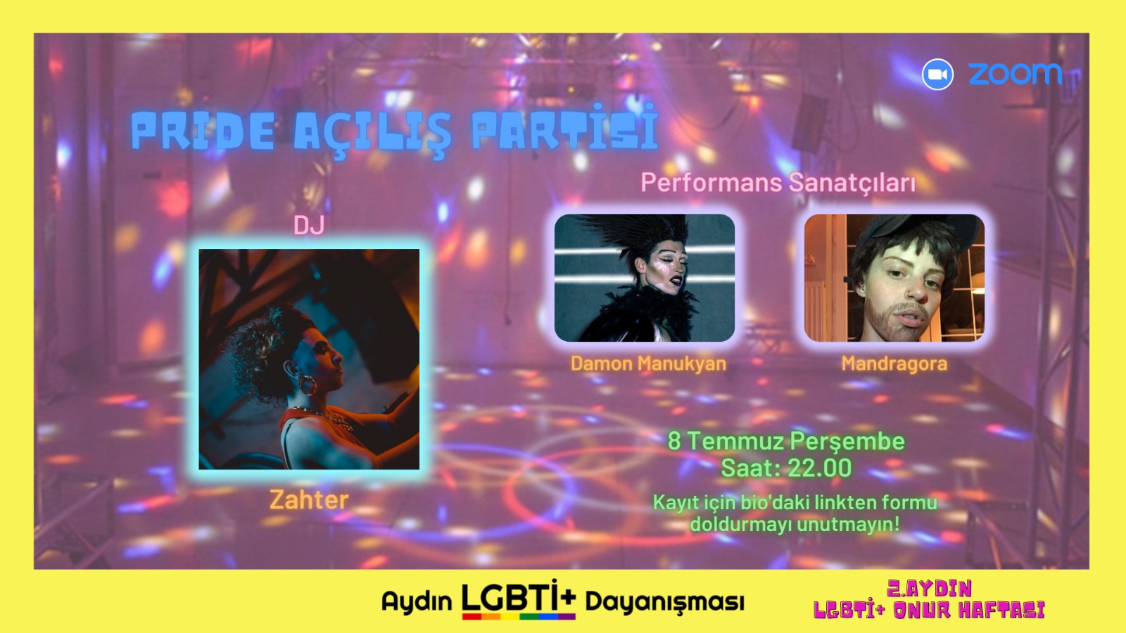 2. Aydın LGBTİ+ Onur Haftası yarın başlıyor! Kaos GL - LGBTİ+ Haber Portalı