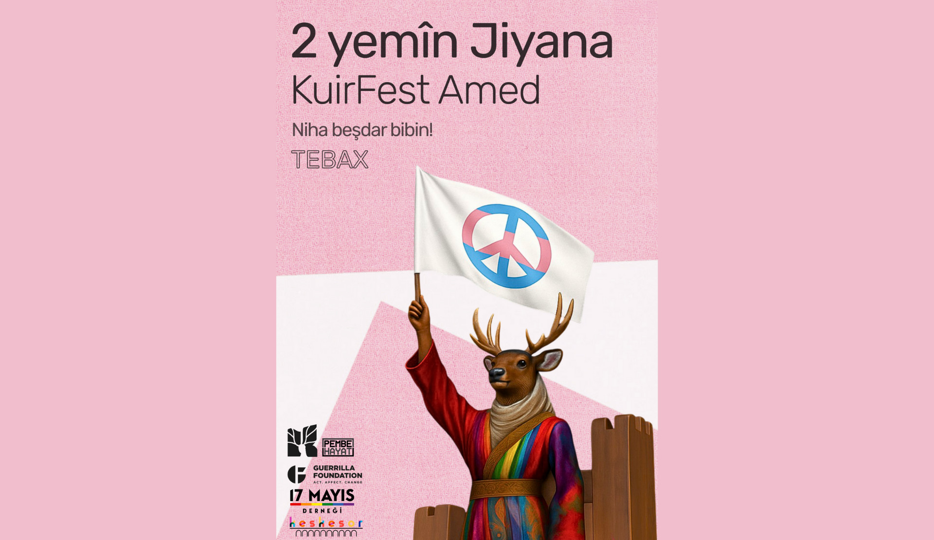 2. KuirFest Amed Ağustos’ta: Başvurular başladı! | Kaos GL - LGBTİ+ Haber Portalı Haber