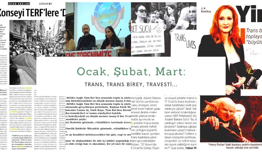 2022’nin ilk üç ayında medya: Trans, travesti, trans birey… Kaos GL - LGBTİ+ Haber Portalı
