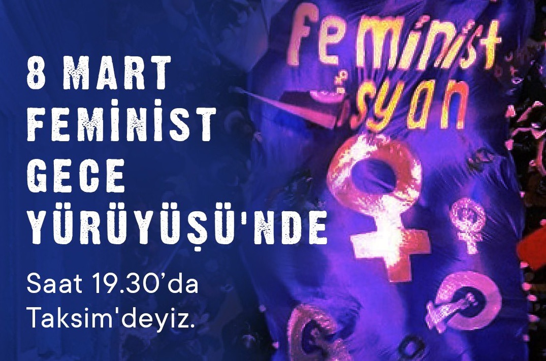 21. Feminist Gece Yürüyüşü gönüllülerini arıyor | Kaos GL - LGBTİ+ Haber Portalı Haber