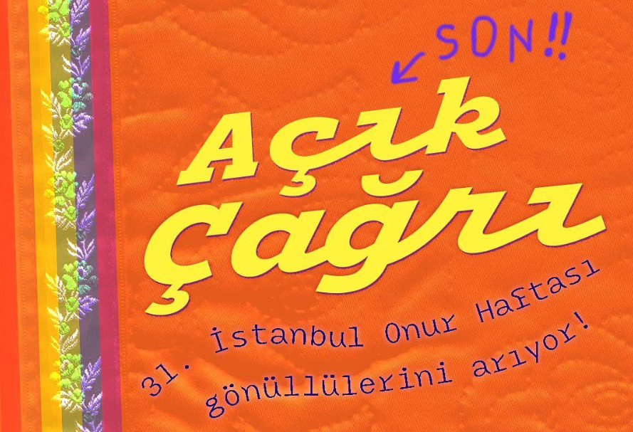 31. İstanbul Onur Haftası için son çağrı Kaos GL - LGBTİ+ Haber Portalı