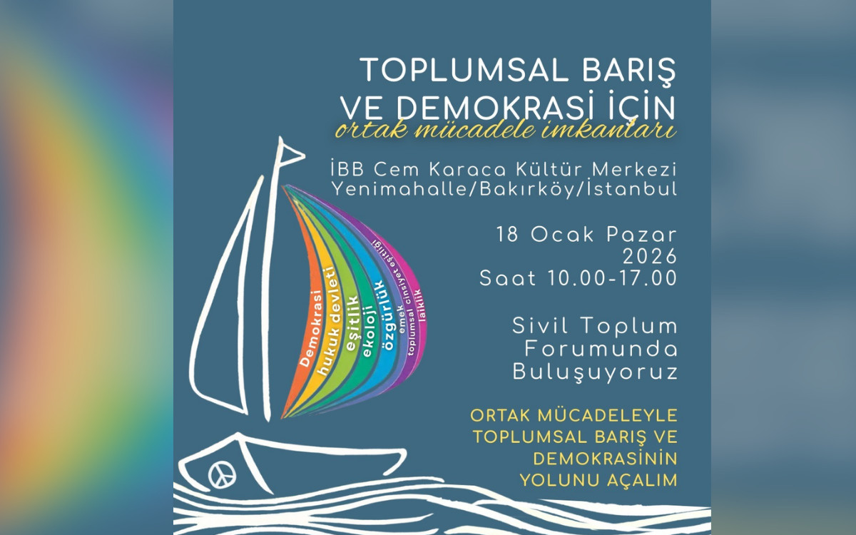 34 sivil toplum örgütünden İstanbul'da barış forumu çağrısı | Kaos GL - LGBTİ+ Haber Portalı Haber