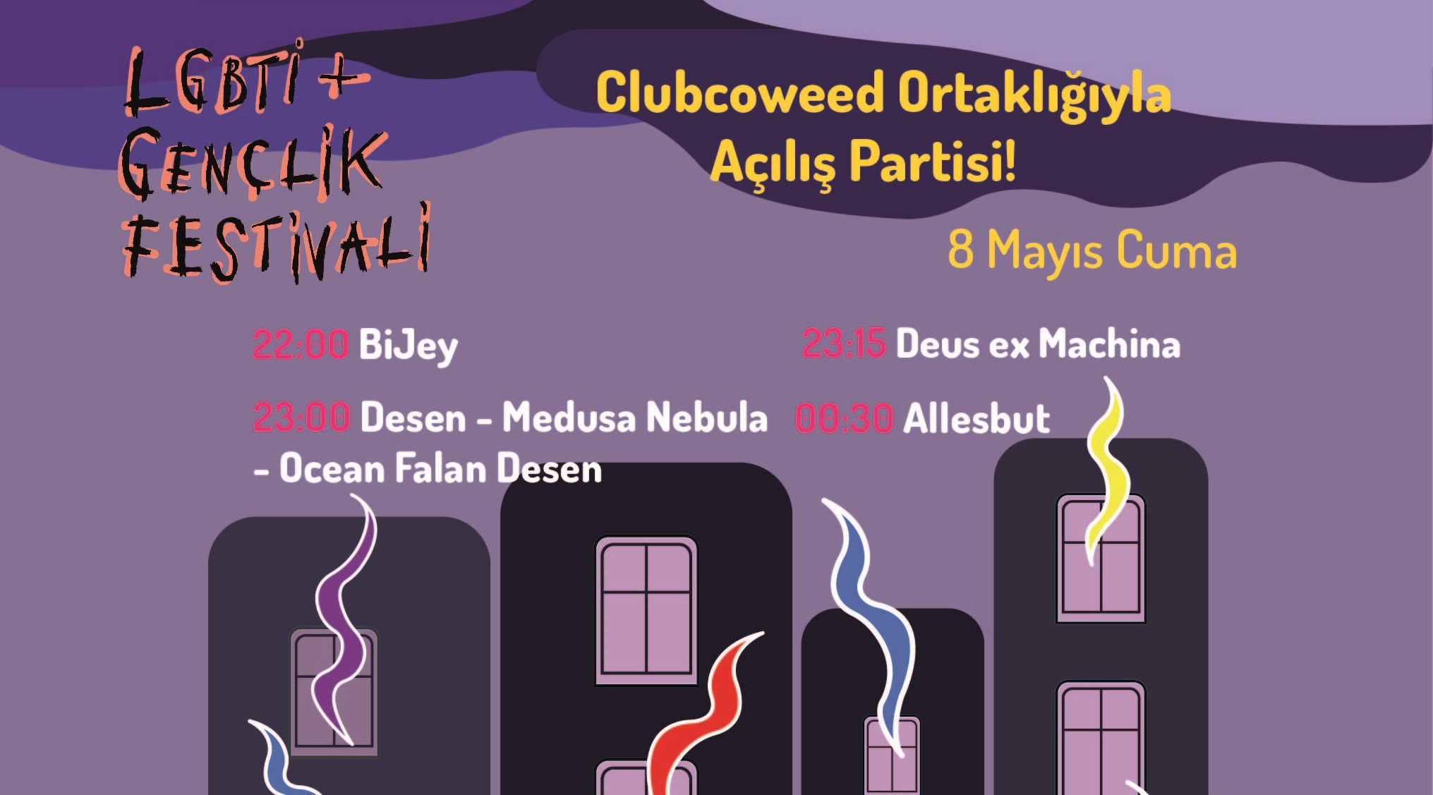 4. LGBTİ+ Gençlik Festivali başlıyor! Kaos GL - LGBTİ+ Haber Portalı