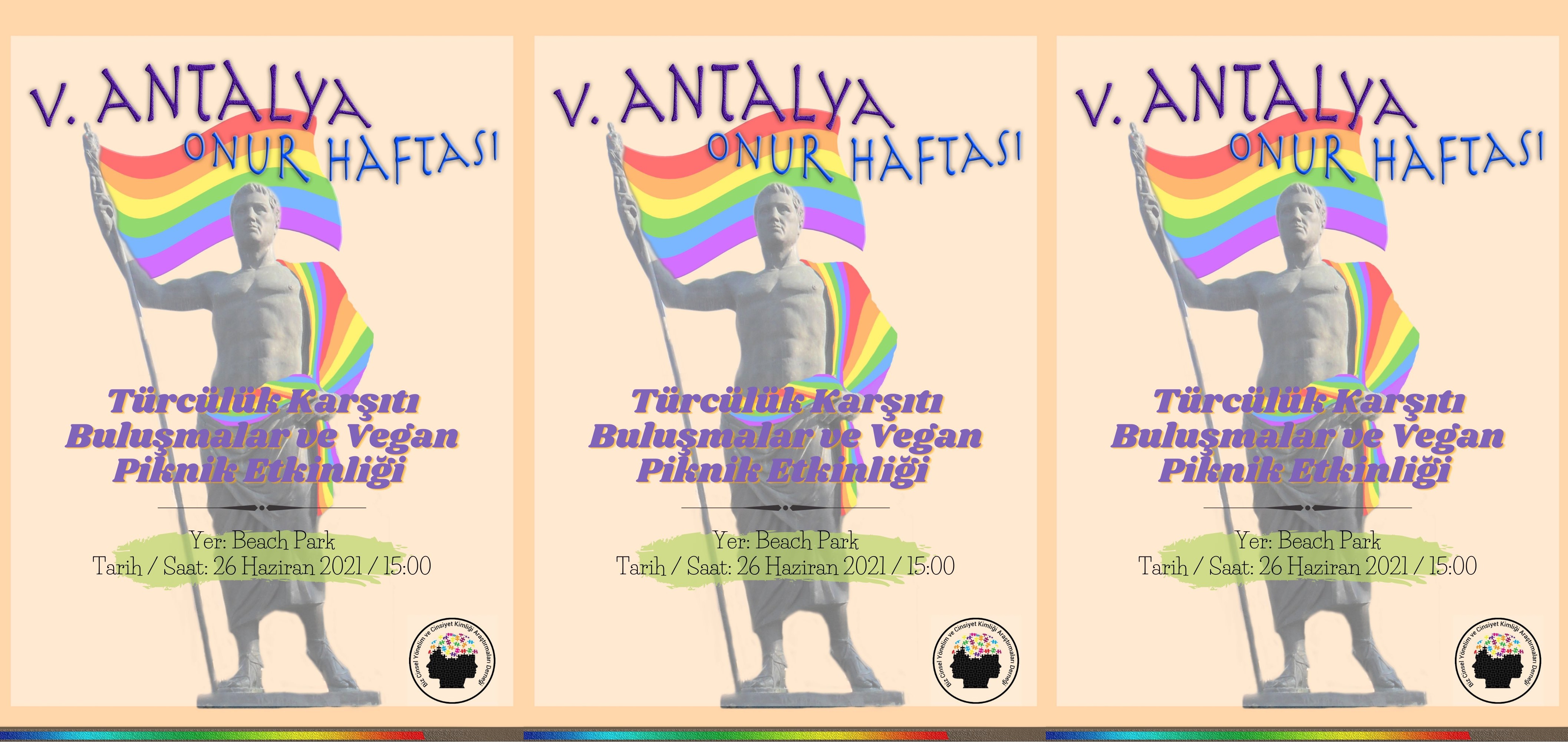 5. Antalya Onur Haftası’nda: Vegan Piknik Kaos GL - LGBTİ+ Haber Portalı