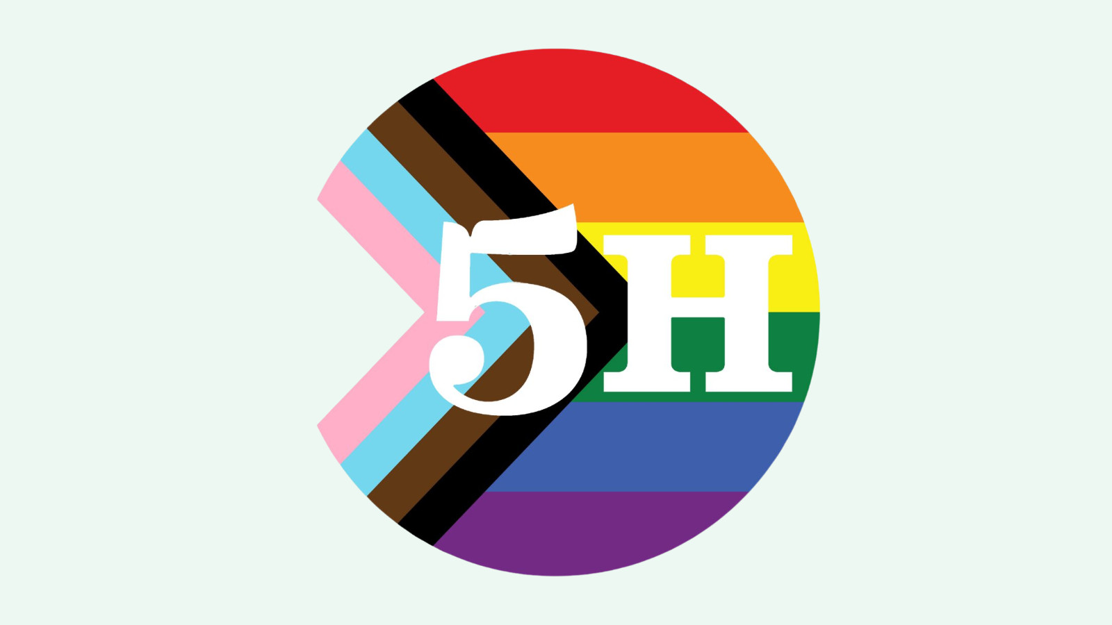 5Harfliler’den gökkuşaklı logo Kaos GL - LGBTİ+ Haber Portalı
