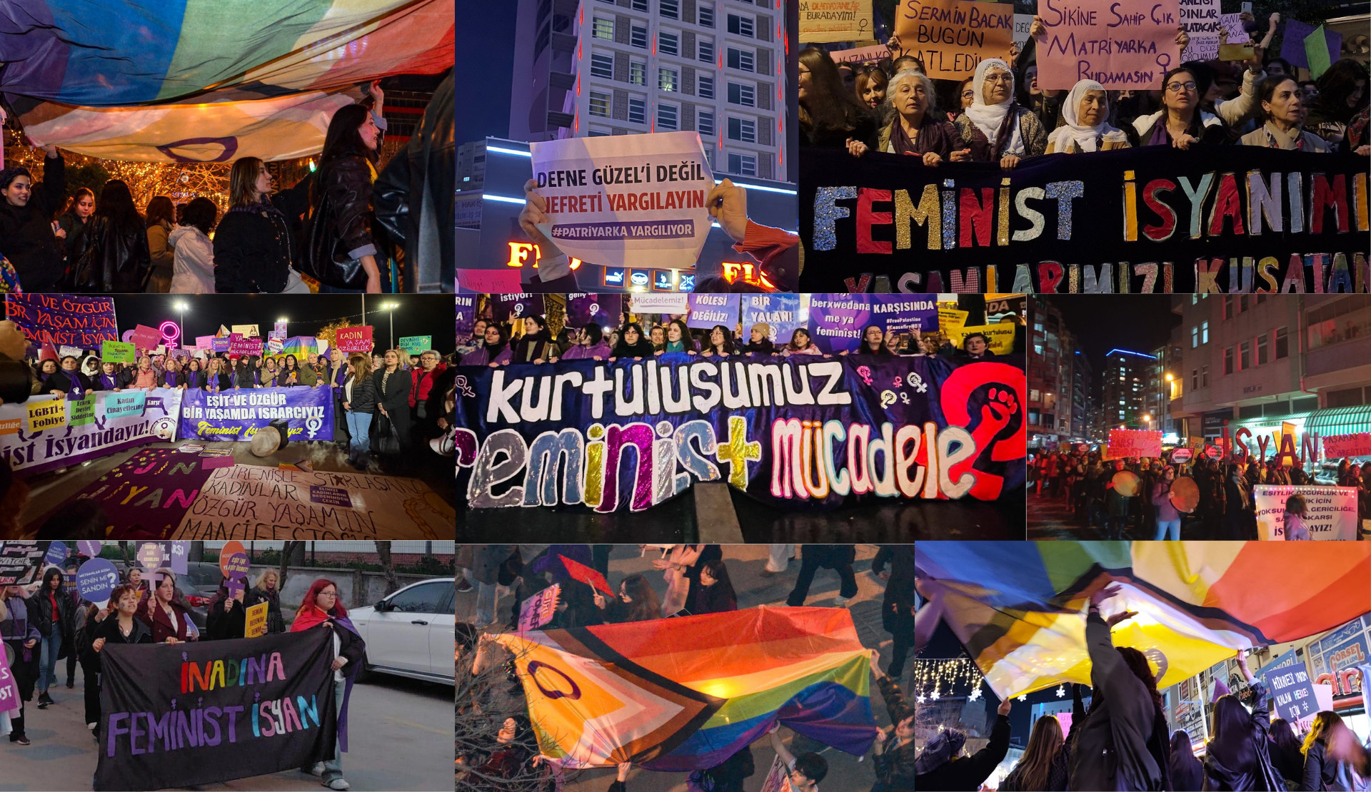 8 Mart’ta kadınlar ve LGBTİ+’lar sokaklardan taştı: “Nefrete inat, yaşasın hayat!” | Kaos GL - LGBTİ+ Haber Portalı Haber