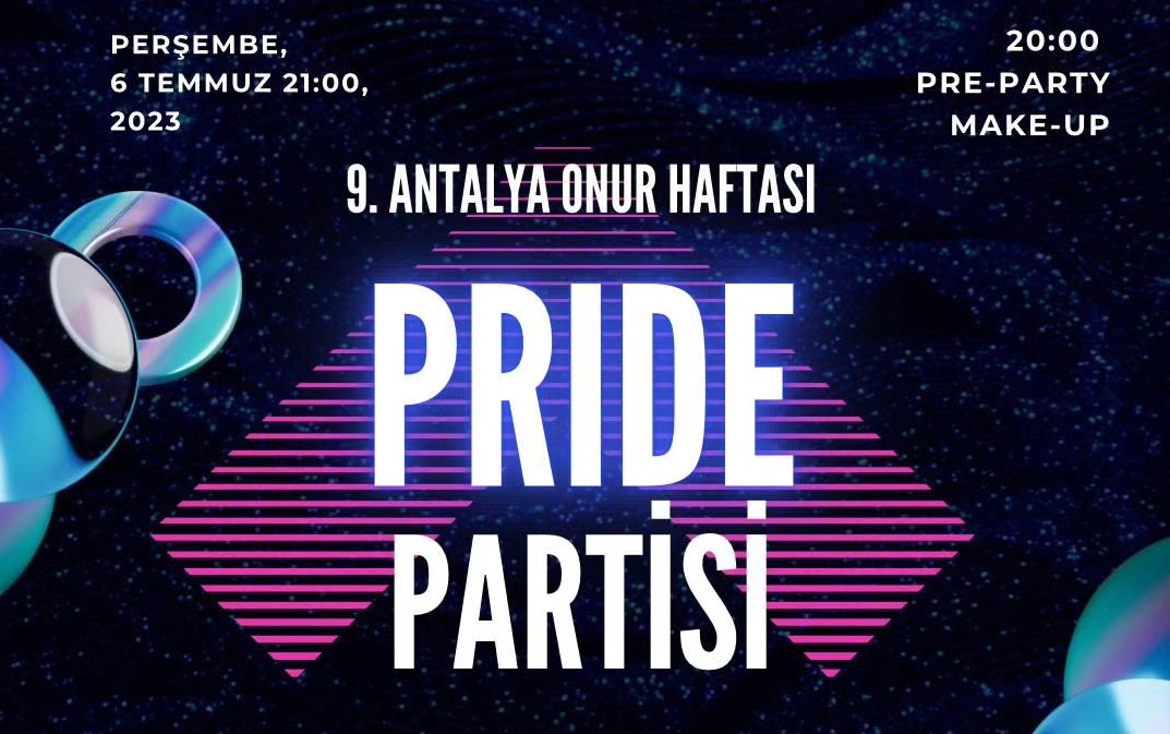 9. Antalya Onur Haftası yasaklara inat dördüncü gününde! Kaos GL - LGBTİ+ Haber Portalı