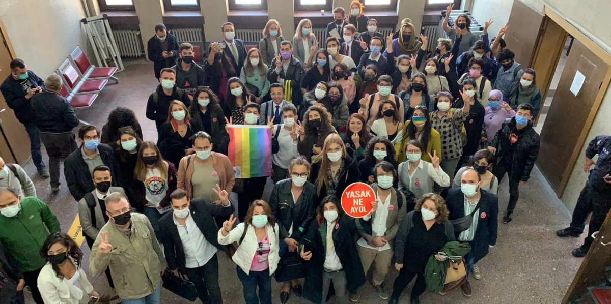 Acquittal at METU Pride March! Kaos GL - News Portal for LGBTI+