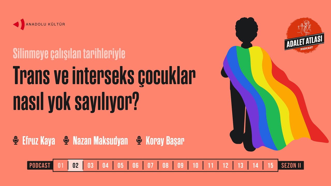 Adalet Atlası’ndan podcast: Trans ve interseks çocuklar nasıl yok sayılıyor? Kaos GL - LGBTİ+ Haber Portalı