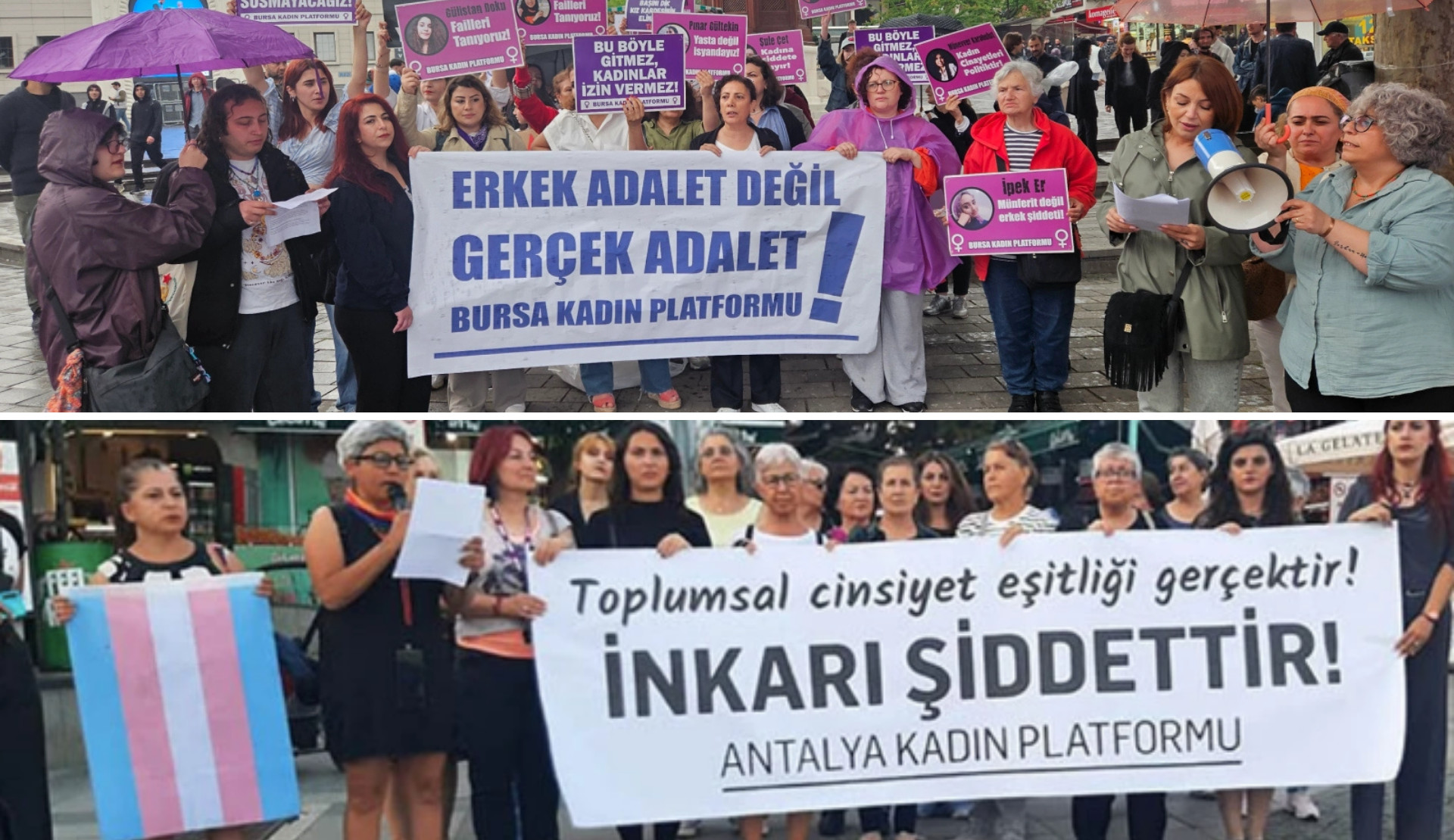 Aile Bakanlığı’nın LGBTİ+ karşıtı talimatına karşı kadınlar ve LGBTİ+’lar, Bursa ve Antalya’da sokaklardaydı Kaos GL - LGBTİ+ Haber Portalı