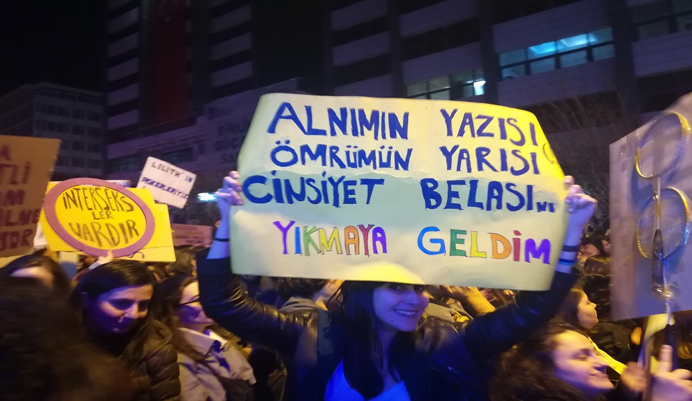 Ankara Feminist Gece Yürüyüşü’nden kareler Kaos GL - LGBTİ+ Haber Portalı