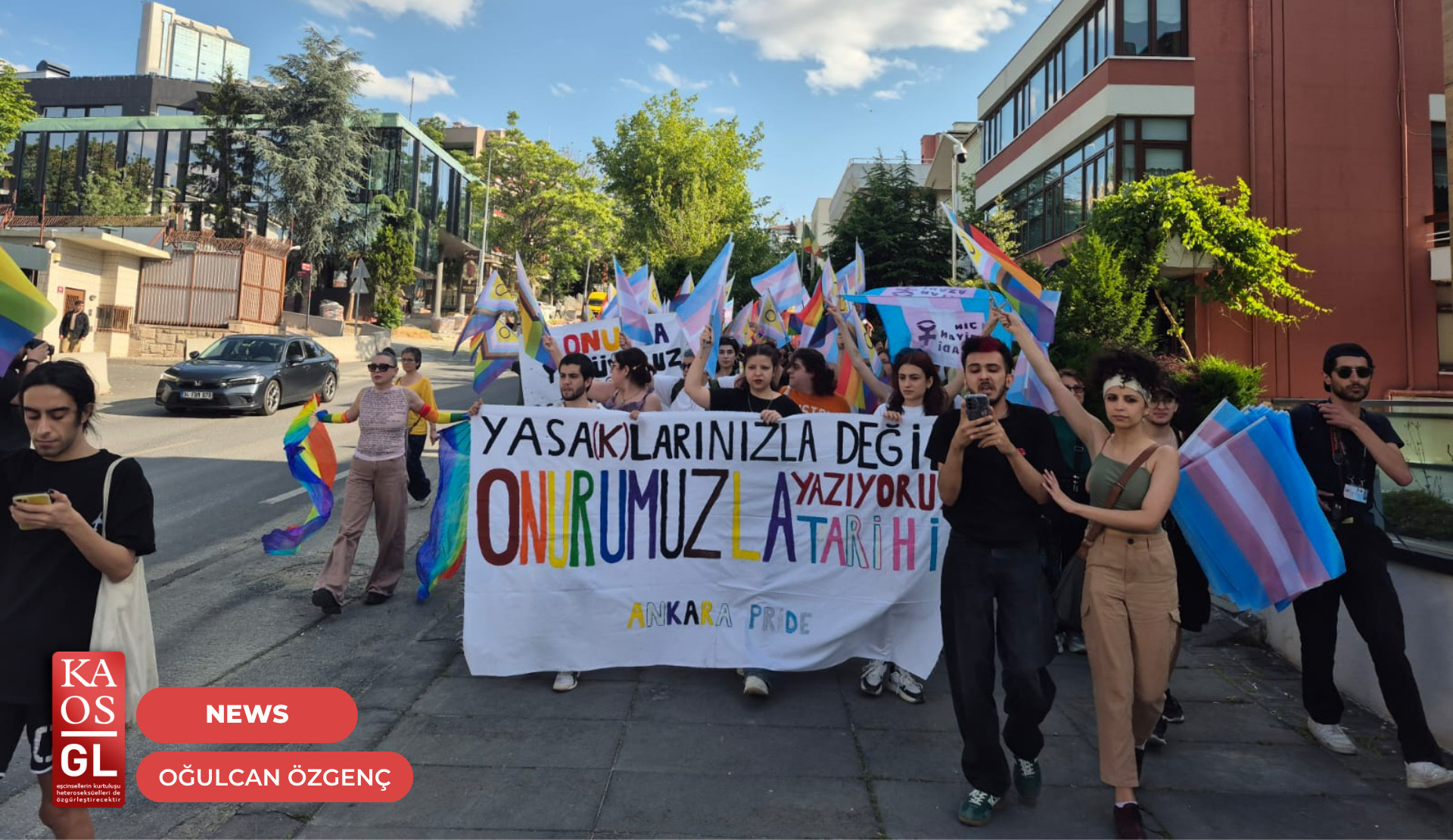 Ankara Pride March was held: “We are writing history not with your bans, but with our pride” Kaos GL - News Portal for LGBTI+
