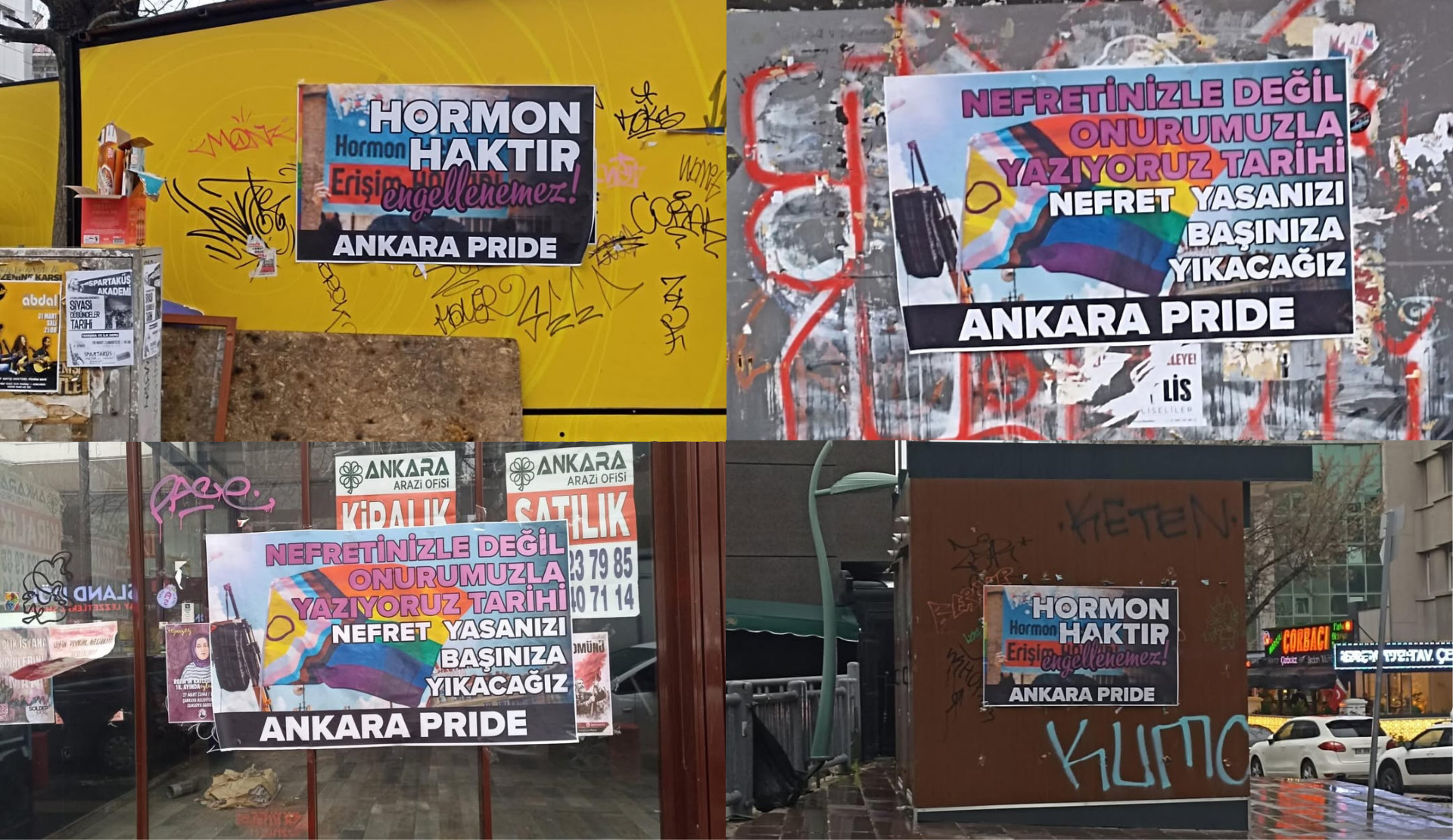 Ankara Pride, sokaklardan seslendi: “Hormon haktır, engellenemez” Kaos GL - LGBTİ+ Haber Portalı