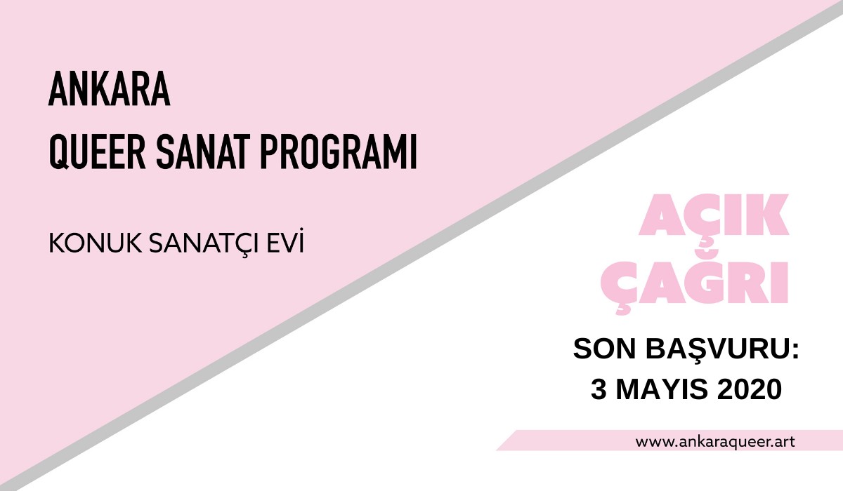 Ankara Konuk Sanatçı Evi’ne başvurular için son tarih 3 Mayıs | Kaos GL - LGBTİ+ Haber Portalı