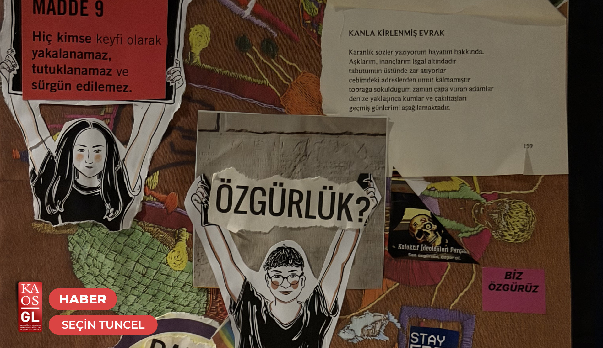 Anlatı Kolajı Atölyesi Ankara’da yapıldı: “Anlatıyı kolektifleştirmek istiyoruz” | Kaos GL - LGBTİ+ Haber Portalı Haber