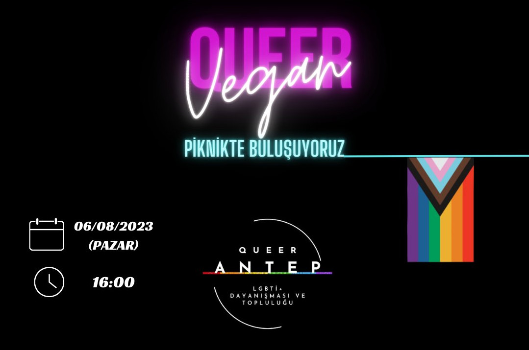 Antep’te: Queer Vegan Piknik Kaos GL - LGBTİ+ Haber Portalı
