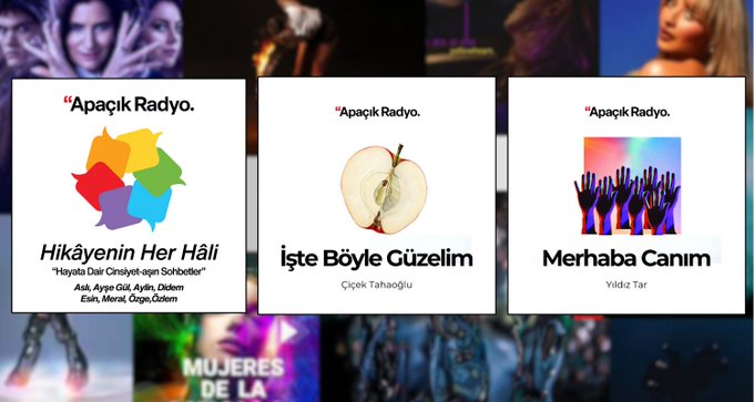 Apaçık Radyo programcılarından müzik listesi: “Hikaye İşte Böyle Canım” Kaos GL - LGBTİ+ Haber Portalı