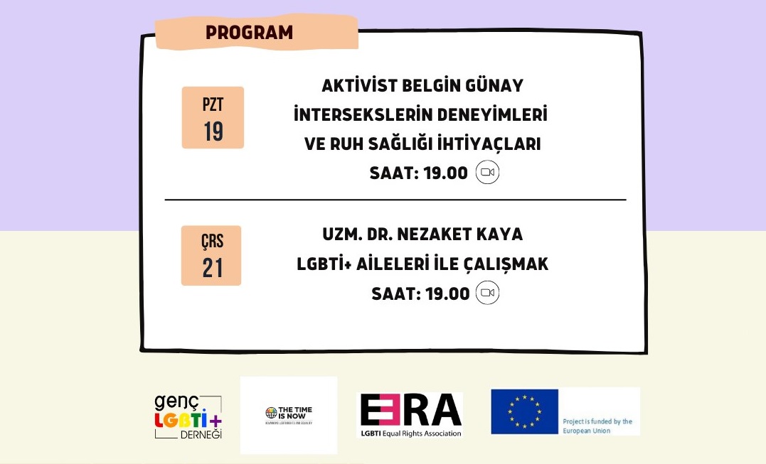 Aralık: Genç LGBTİ+’dan ruh sağlığı uzmanlarına yönelik atölyeler Kaos GL - LGBTİ+ Haber Portalı