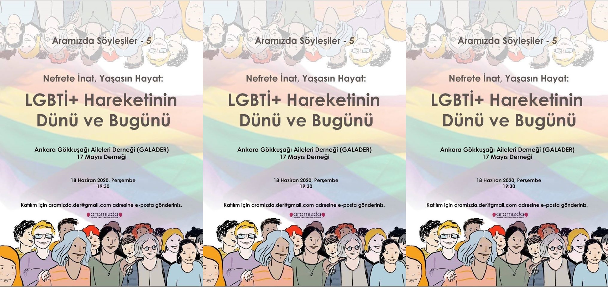 Aramızda’dan “Nefrete İnat Yaşasın Hayat” söyleşisi Kaos GL - LGBTİ+ Haber Portalı