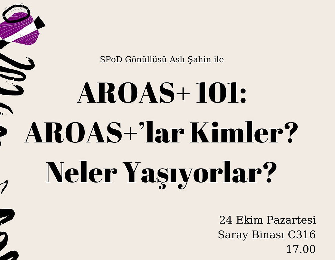 “AROAS+* 101: AROAS+’lar Kimler? Neler Yaşıyorlar?” katılımcılarını bekliyor | Kaos GL - LGBTİ+ Haber Portalı Haber