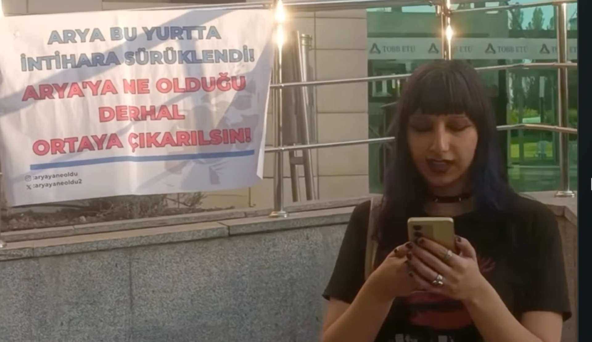 Arya’ya Ne Oldu İnisiyatifi, TOBB ETÜ yurtlarından seslendi: “Arya bu yurtta intihara sürüklendi!” | Kaos GL - LGBTİ+ Haber Portalı Haber