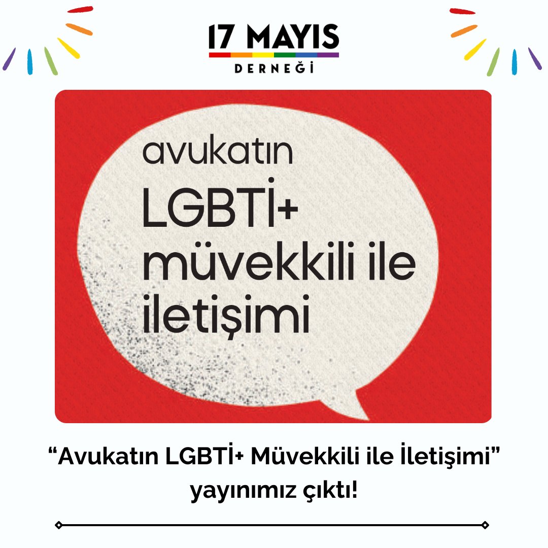 “Avukatın LGBTİ+ Müvekkili ile İletişimi” kılavuzu yayında! Kaos GL - LGBTİ+ Haber Portalı