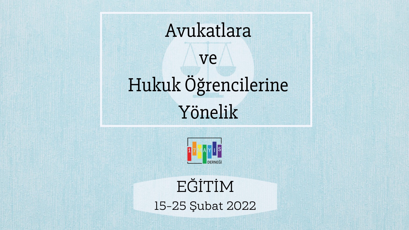 Avukatlar ve hukuk öğrencileri 17 Şubat'ta “HIV ve Hukuk” konusunu konuşacak | Kaos GL - LGBTİ+ Haber Portalı Haber