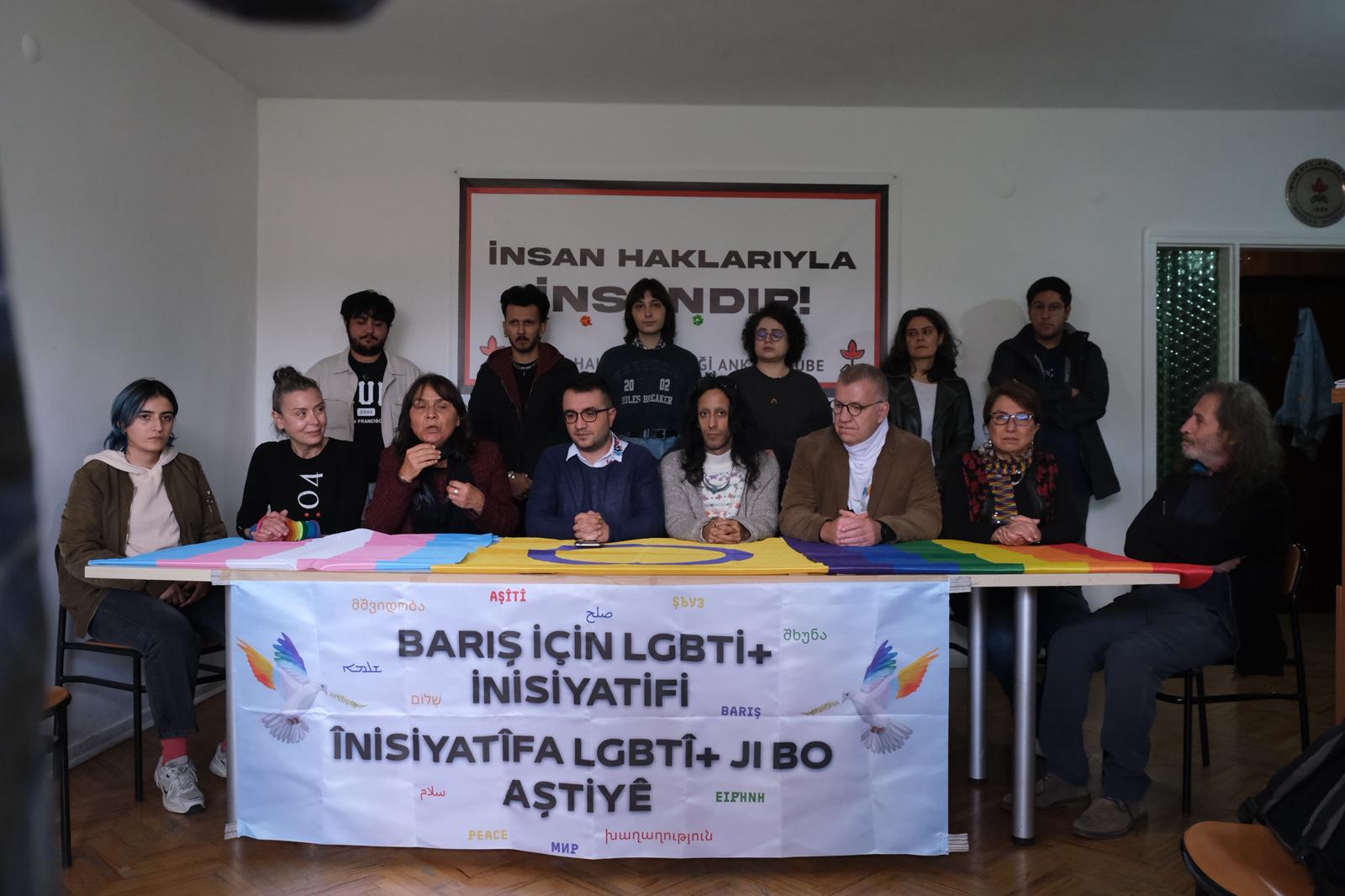 Barış İçin LGBTİ+’lar: “Adil, onurlu ve eşit bir barışı inşa mücadelesine katkı sağlamak için buradayız!” | Kaos GL - LGBTİ+ Haber Portalı Haber