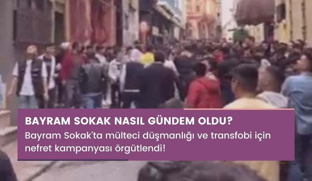 Bayram Sokak ikiyüzlülüğü: Trans kadınların evi mühürlenirken sus, mülteci düşmanlığını yaymak için yaygara kopar! | Kaos GL - LGBTİ+ Haber Portalı Haber