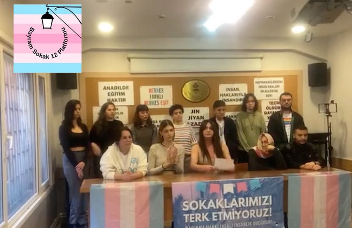 Bayram Street 12 Platform: “We are not leaving!” Kaos GL - News Portal for LGBTI+