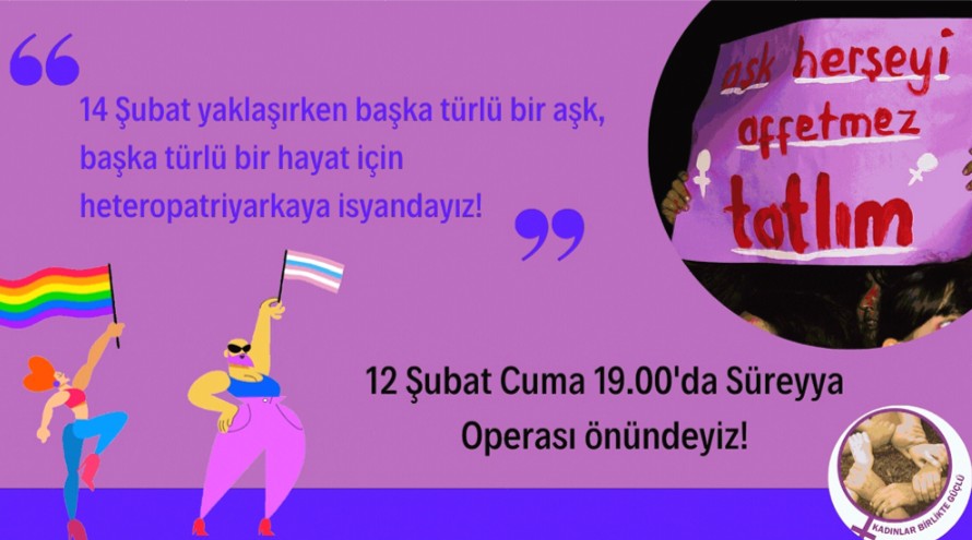 “Belli bir çeşit aşkın pazarlandığı koca bir heyula yaklaşıyor” Kaos GL - LGBTİ+ Haber Portalı