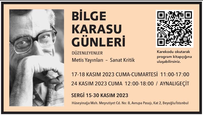 “Bilge Karasu Günleri” Kasım’da başlıyor! Kaos GL - LGBTİ+ Haber Portalı