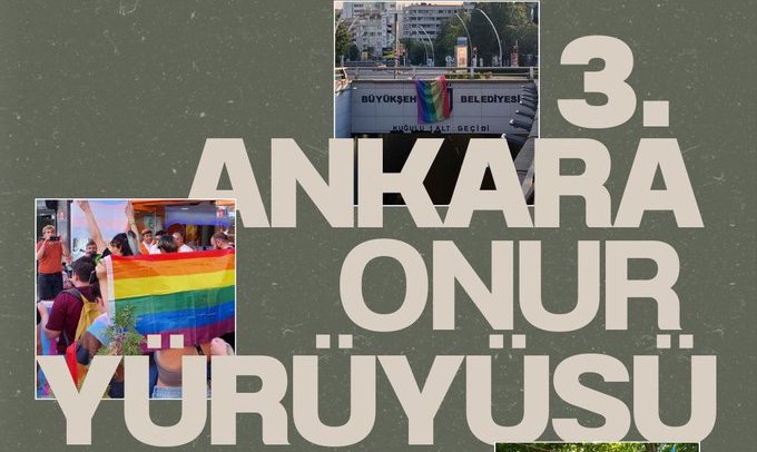 “Bir ay değil her ay”: 3. Ankara Onur Yürüyüşü 12 Haziran’da! Kaos GL - LGBTİ+ Haber Portalı