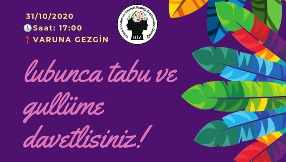 BİZ Derneği, Lubunca Tabu’ya çağırıyor Kaos GL - LGBTİ+ Haber Portalı