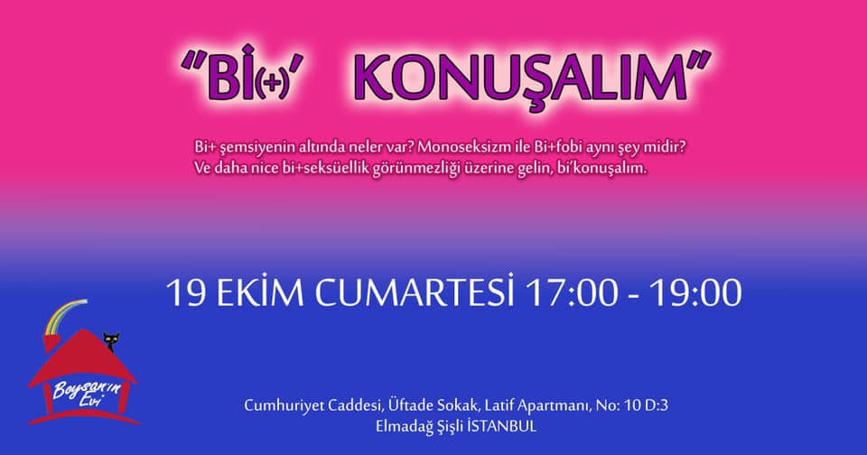 Boysan’ın Evi’nde: “Bi(+)’ konuşalım!” Kaos GL - LGBTİ+ Haber Portalı