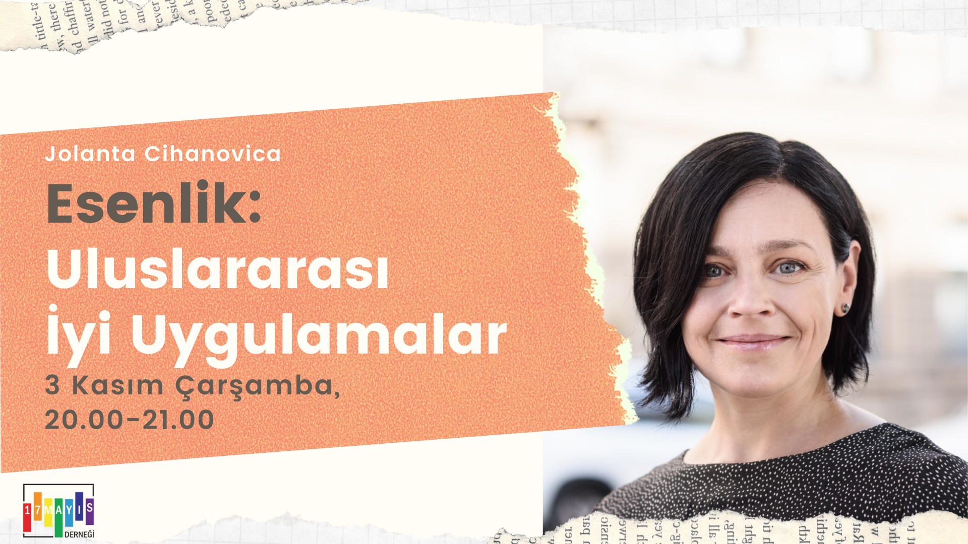 BU AKŞAM: Esenlik alanında uluslararası iyi örnekler Kaos GL - LGBTİ+ Haber Portalı