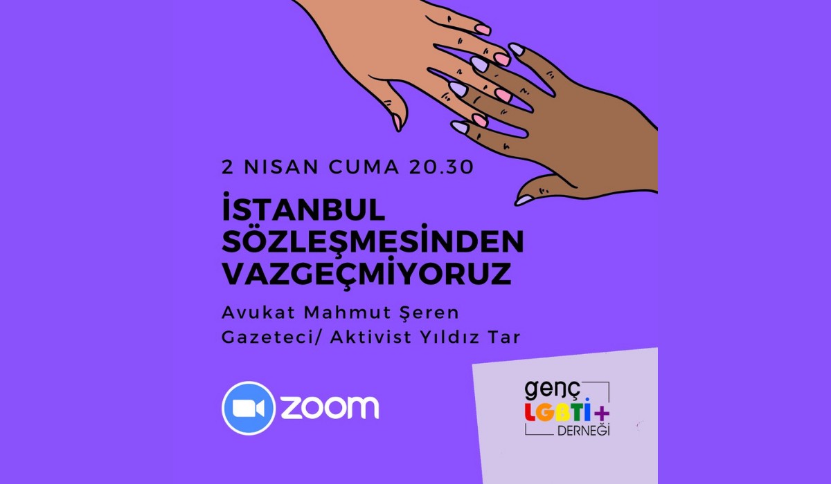 BUGÜN: İstanbul Sözleşmesi’nden Vazgeçmiyoruz! Kaos GL - LGBTİ+ Haber Portalı