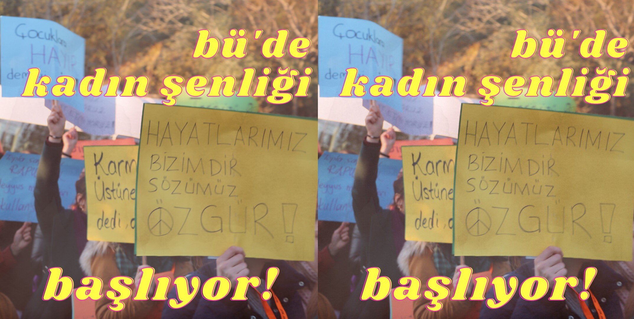 BÜKAK, 8 Mart haftasında Kadın Şenliği düzenliyor Kaos GL - LGBTİ+ Haber Portalı
