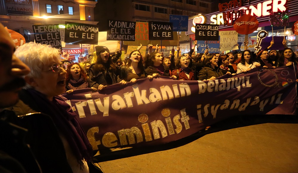 Burçin Kalkın objektifinden Ankara'da 8 Mart Kaos GL - LGBTİ+ Haber Portalı